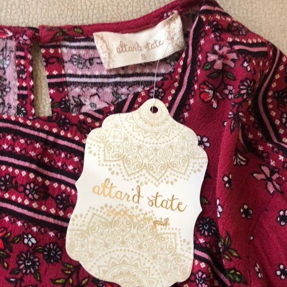 Altar’d State Print Babydoll Top - Picture 5 of 8